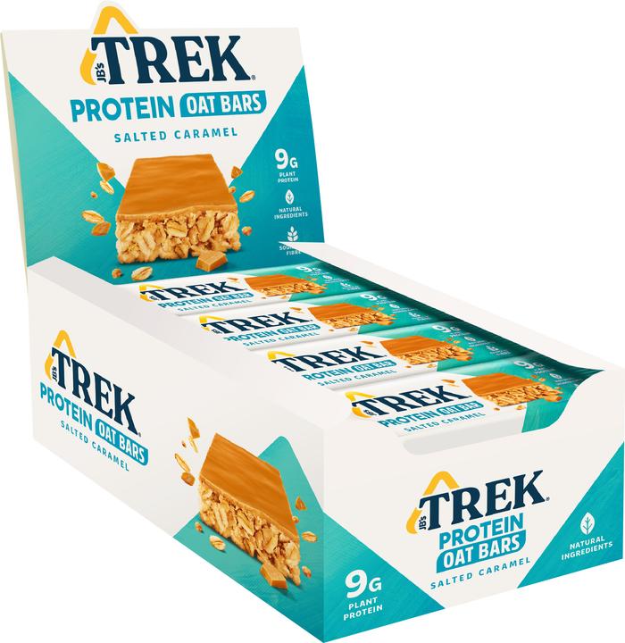 Image du produit Trek Protein Flapjack Salted Caramel (800 g, 16 pcs)