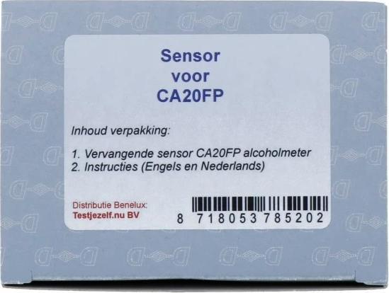 Produktbild Testjezelf.Nu Treebys CA20FP Sensor Digitales Alkoholmessgerät