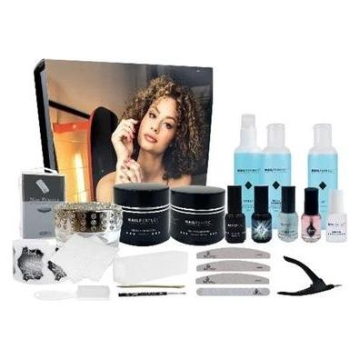 Nail Perfect, Nagelkunst + Valse Nagels, Led Uv Gietgel Set (Nagelstyling Set, Veelkleurig)
