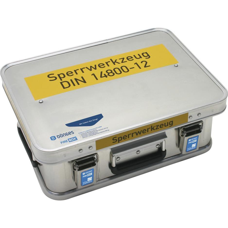 Dönges, Aufbewahrungsbox, FireBox, Sperrwerkzeug DIN 14800-SWK, 400 x 300 x 150 mm (40 x 30 x 15 cm)