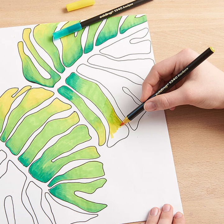 Produktbild Edding Zendoodle (Mehrfarbig, 10 x)