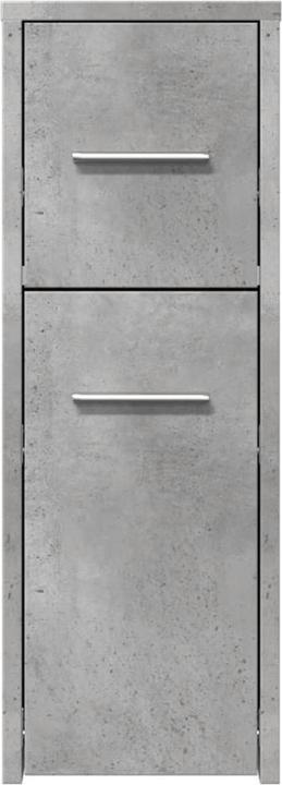 Image du produit vidaXL Armoire de salle de bain Étroite avec roulettes