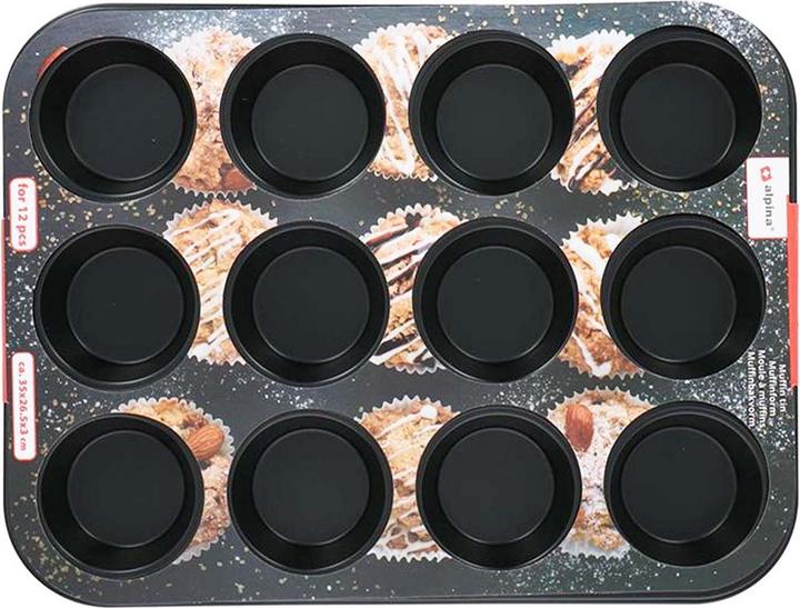 Immagine prodotto alpina Teglia per muffin antiaderente