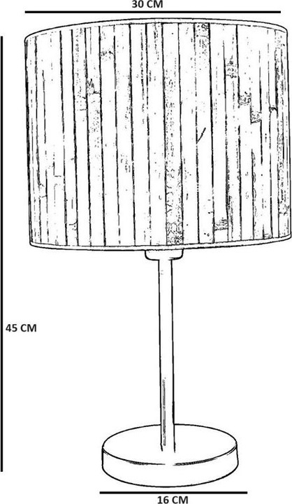 Actual product image Opviq Hasir (E27)