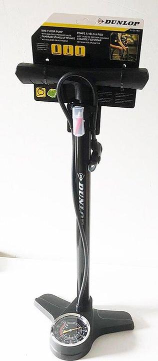 Actual product image Dunlop Floor pump with pressure indicator