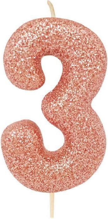 Produktbild Creative Party Zahlenkerze 3 (1 x)