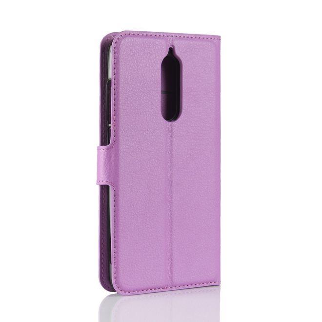 Actual product image MU Classic Leather cover with litchite texture (Wiko View XL)