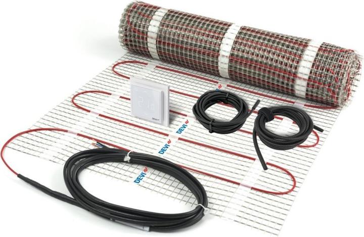Image du produit Devi Set de montage en couche mince 1350 W, 9,0qm 140F1661 avec thermostat WLAN