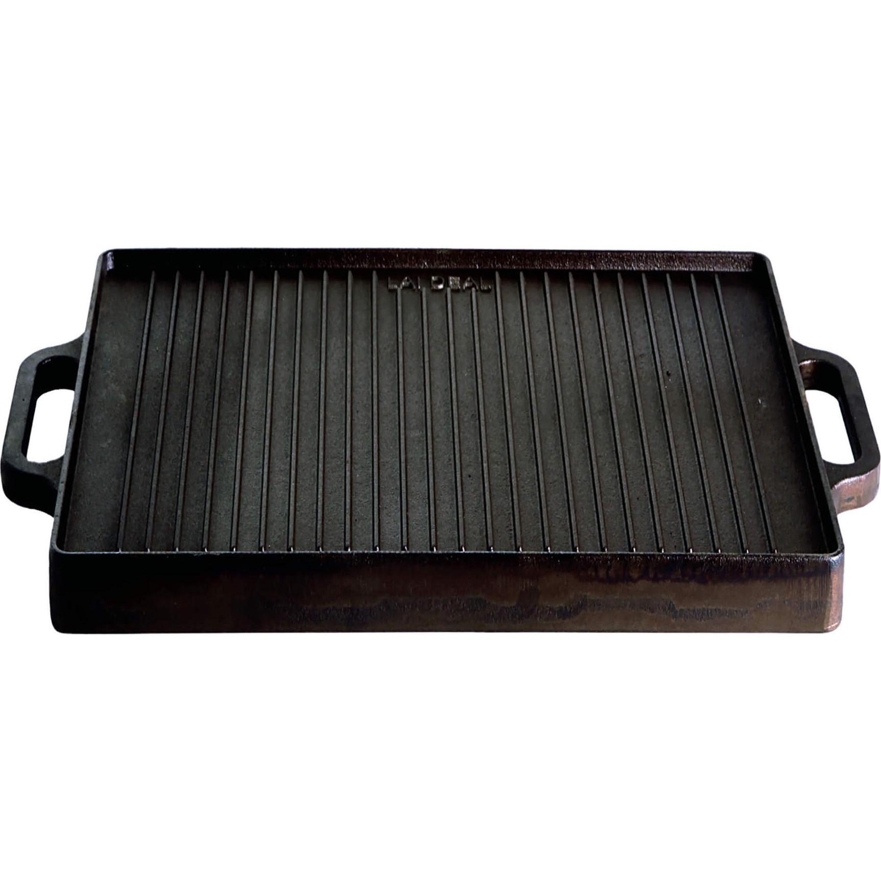 Paella World, Grillplatte, Grillplatte (Plancha) aus Gusseisen, 32 x 32 cm