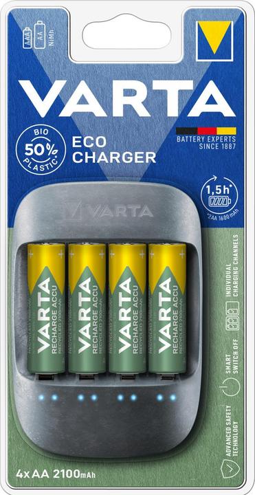 Actual product image Varta eco charger (1 pcs., AA, Battery + charger)
