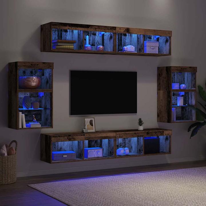 Actual product image vidaXL Moderner TV-Schrank (30 x 30 x 70 cm)