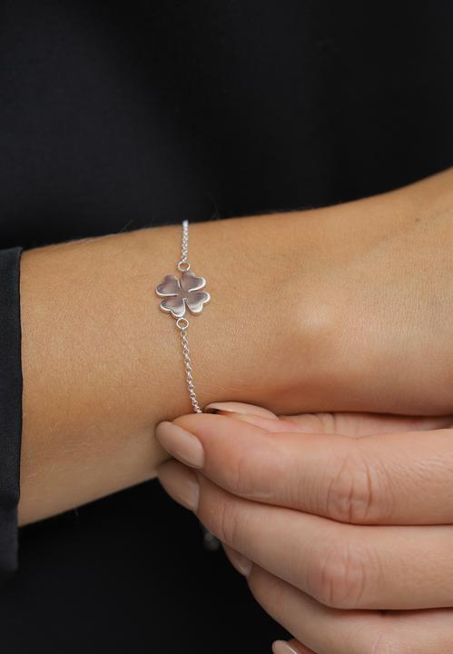 Immagine prodotto Elli Kleeblatt Glücksbringer (18 cm, Argento)