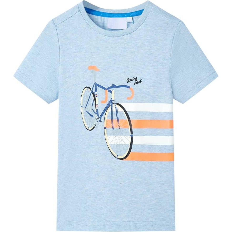 VidaXL, Jungen, Shirt, Marcille, Blau, (116)