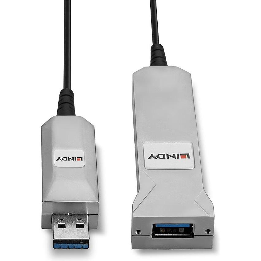 Thumbnail - Lindy USB 3.0 Hybridkabel, 50m (50 m, USB 3.0), USB Kabel