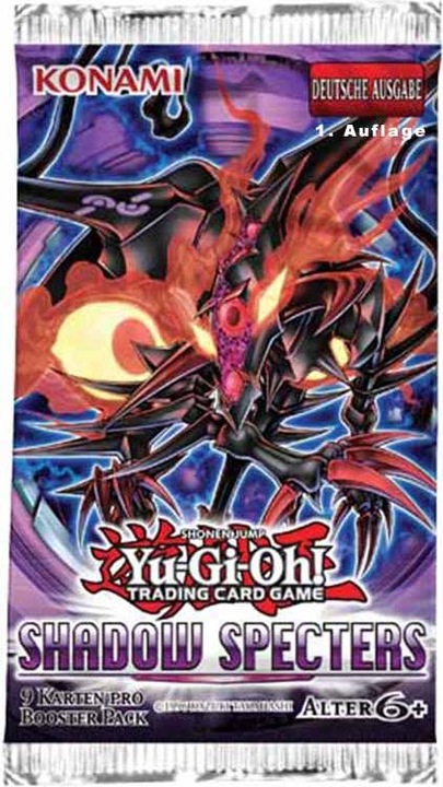 Produktbild Yu-Gi-Oh Shadow Specters Booster -! (Deutsch, Booster Pack)