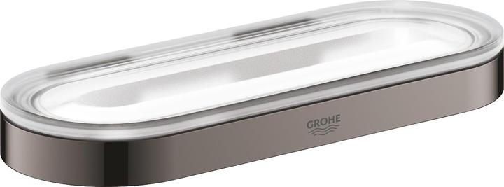 Actual product image Grohe Towel ring Selection hard graphite polished 4103A00