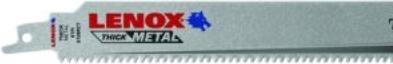 Actual product image Lenox Saber saw blade HM metal 229mm