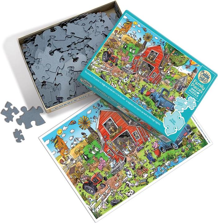 Actual product image Cobble Hill Crazy farm 350 pieces (350 pieces)
