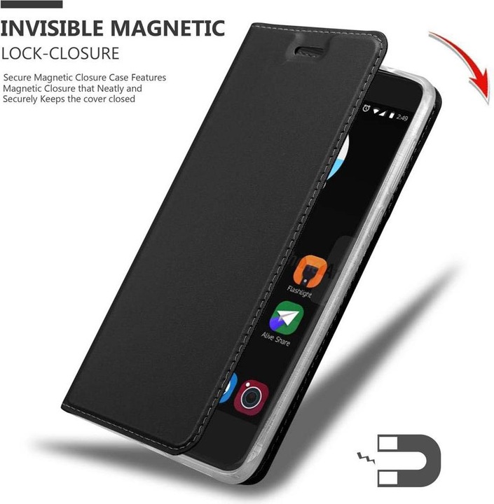 Produktbild Cadorabo Book Classy Style Cover (ZTE Blade V7)