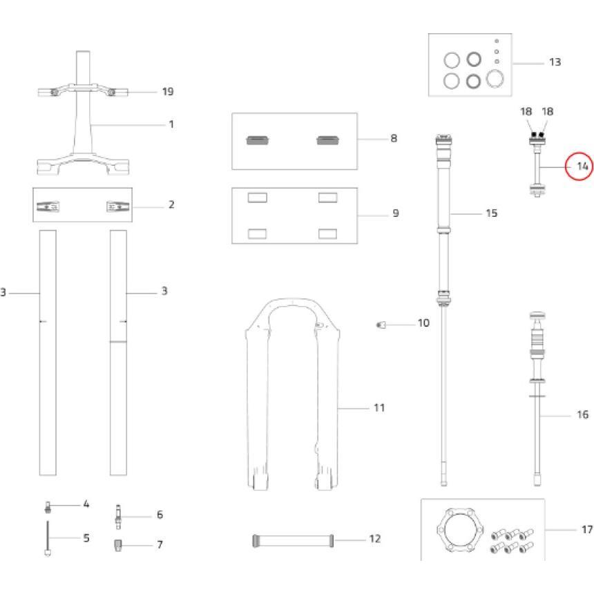 Thumbnail - Formula, Zubehör Velofederung