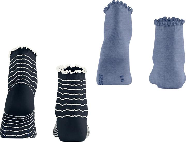 Produktbild Esprit Wavy Line 2-Pack Baumwollsocken (2er Pack, 35 - 38)