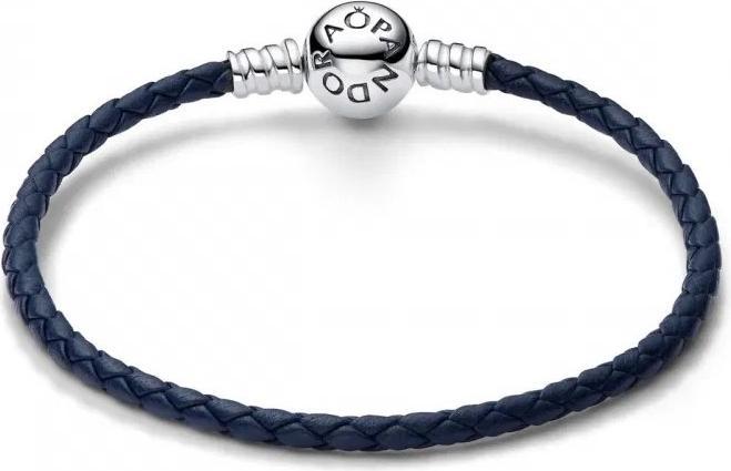 Produktbild Pandora Moments (17.50 cm, Leder, Sterlingsilber)