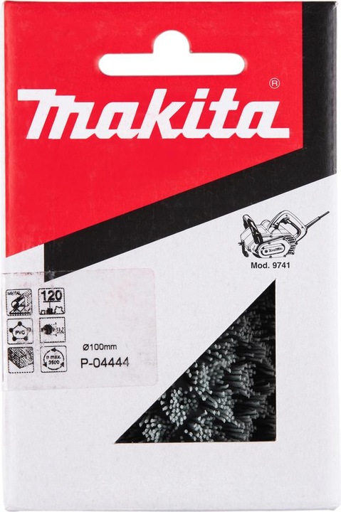 Immagine prodotto Makita Spazzola in nylon abrasivo grana 120 (80)