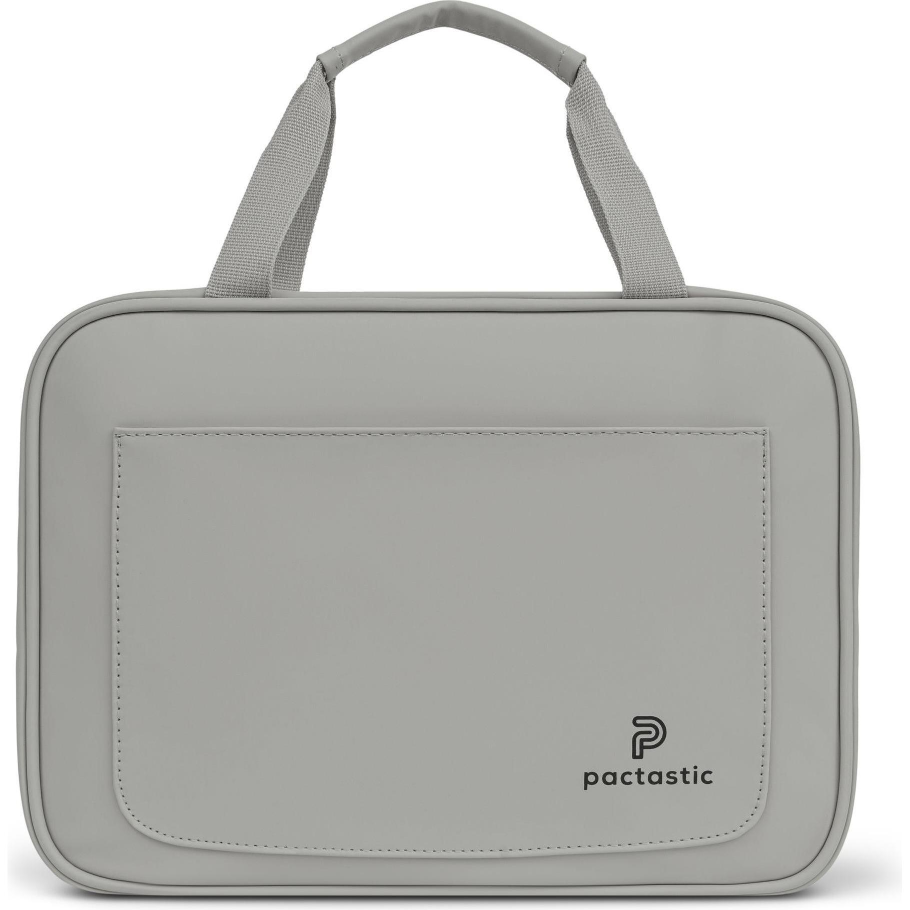 Pactastic, Necessaire, Urban Collection Kulturbeutel 33 cm, Grau, (7 l)