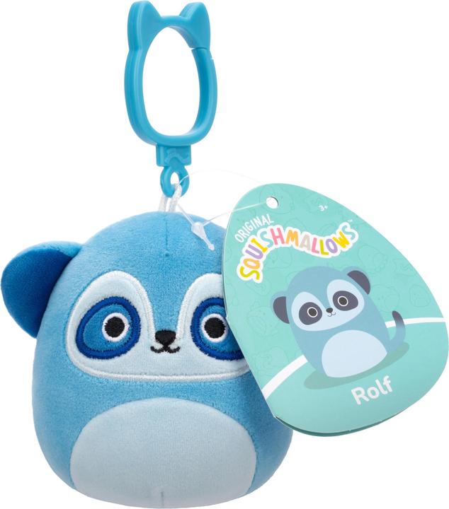 Squishmallows 9 cm P20 Clip On - Rolf Meerkat