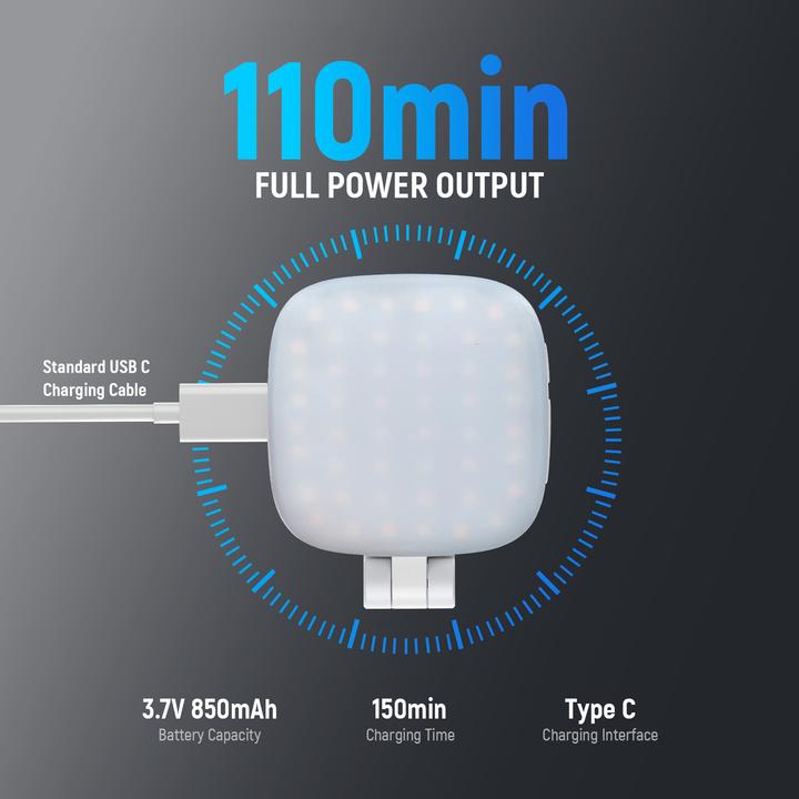 Produktbild Neewer Basics NL48B Magnetic Selfie Light (White) (Videoleuchte)