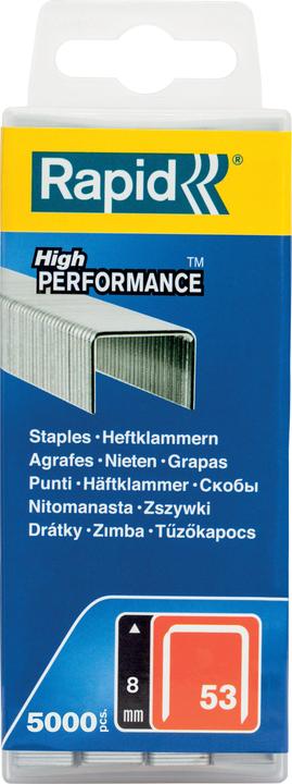 Immagine prodotto Rapid Tipo 53 Pinza per fili sottili da 8 mm (5000x)