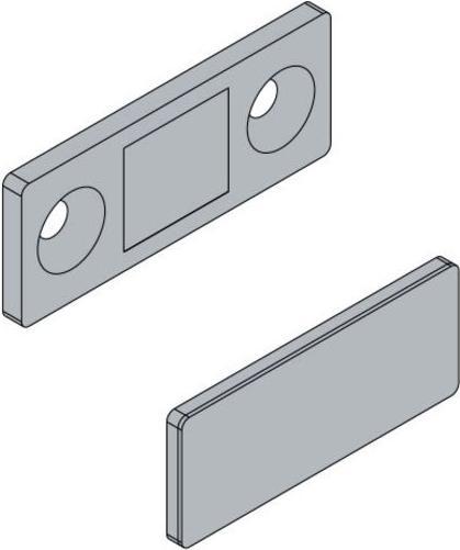 Actual product image Hettich Aufschraub-Magnet 42 x 16 mm