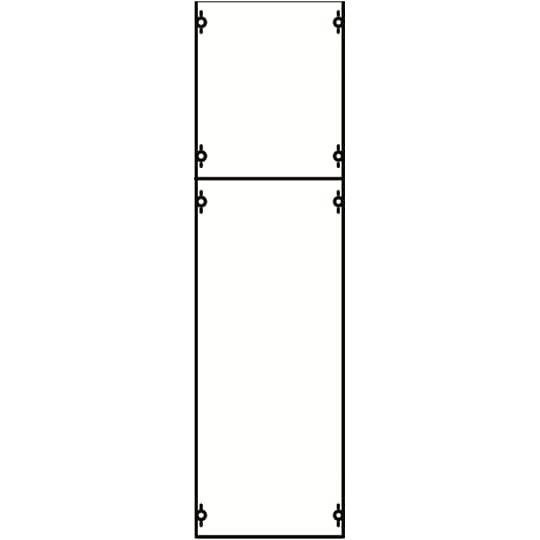 Thumbnail - Striebel & John, Verteilerschrank Zubehör, STR 1B2A Verteilerfeld BH2 1-Feld