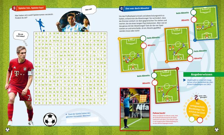Immagine prodotto Tessloff Rätseln und Stickern: Fussball (Tedesco, Anja Starigk, Janina Michna, 2016)