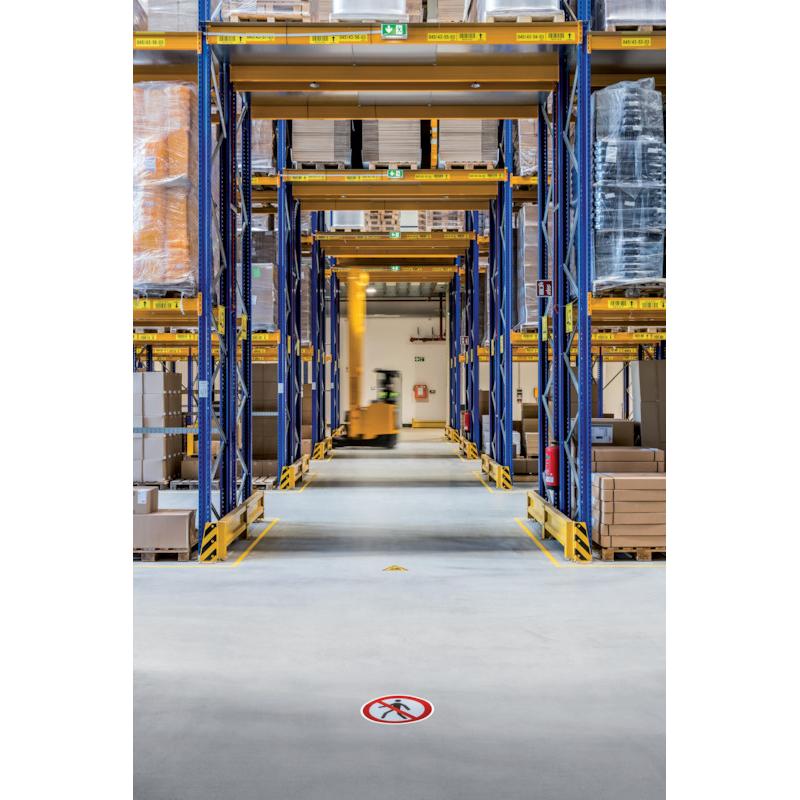 Thumbnail - Durable, Sicherheitskennzeichnung, Signalaufkleber für den Boden