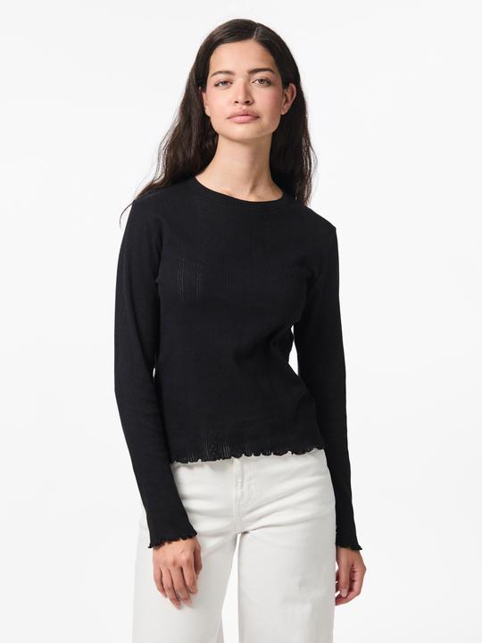 Actual product image Pieces PCMARIE Oberteil mit langen Ärmeln (S)