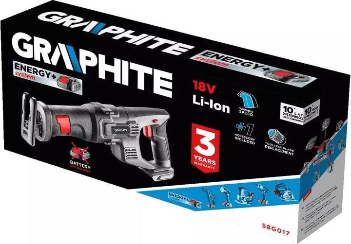 Image du produit Graphite PIŁA SZABLASTA 18V BODY ENERGY+ 58G017