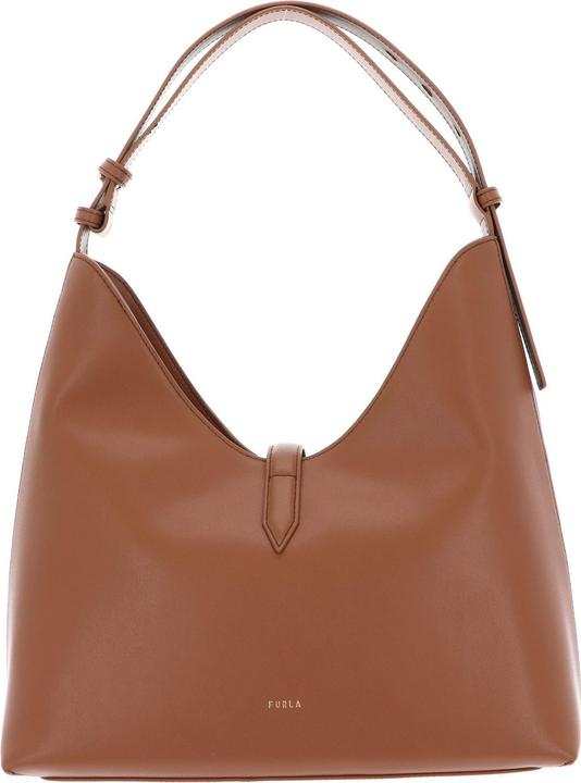 Produktbild Furla hobo bag goccia m in leather color brandy