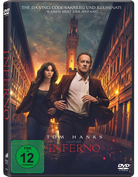 Inferno (DVD, 2016, German, Italian, English)