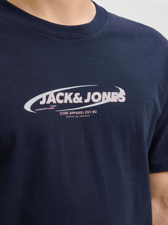 Actual product image Jack & Jones Gedruckt Rundhalsausschnitt T-shirt T-shirt (M)