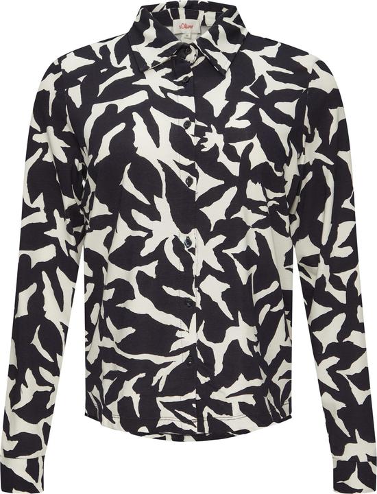 Immagine prodotto s.Oliver T-Shirt Hemdbluse aus Jersey (40)