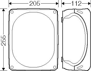 Actual product image Hensel Junction box (W x H) 255 mm x