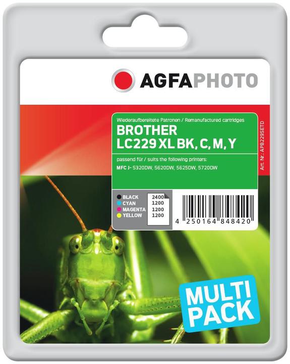 Produktbild AGFAPHOTO Apb229setd (BK, C, M, Y)