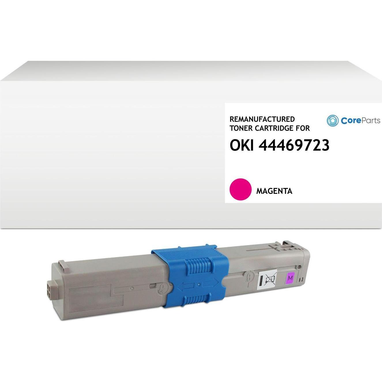 CoreParts, Toner, Lasertoner for Oki Magenta