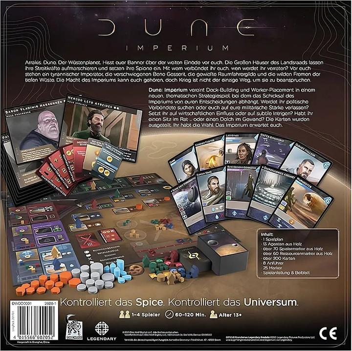Produktbild Asmodée Dune Imperium (Deutsch, 1 - 4 Spieler)