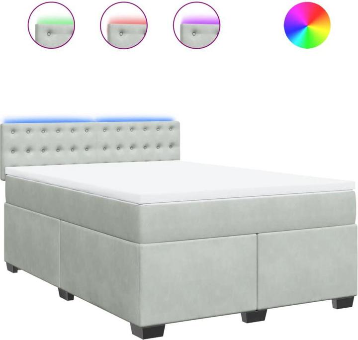 Actual product image vidaXL Boxspringbett (160 x 200 cm)