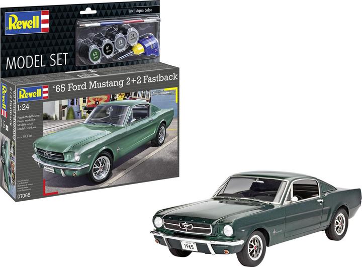 Actual product image Revell Model Set 1965 Ford Mustang 2+2 Fastback