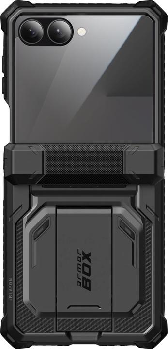 i-Blason Hülle Galaxy Z Flip 7 Armorbox Glas + Ständer (Samsung Galaxy Z Flip7)