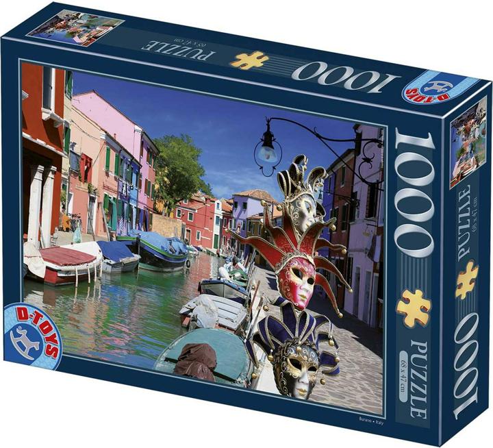 Produktbild D-Toys Puzzle 1000 Italien, Venedig (1000 Teile)