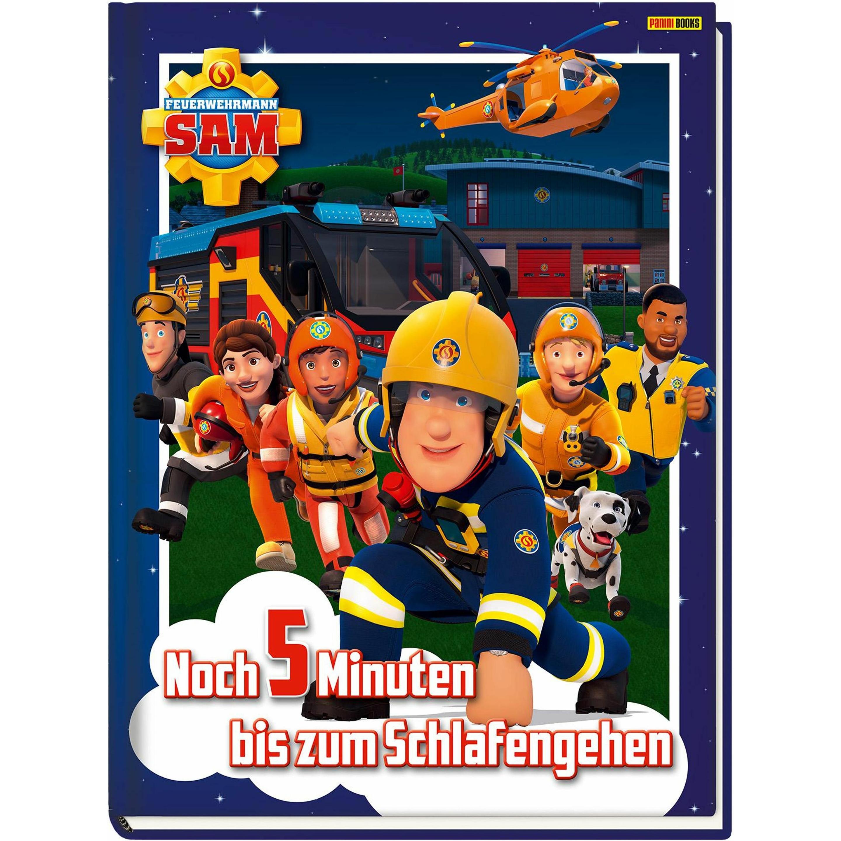 Feuerwehrmann Sam: Noch 5 Minuten bis zum Schlafengehen, Kinderbücher von Katrin Zuschlag